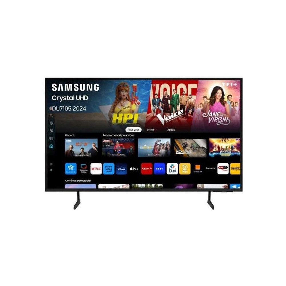 Samsung 75DU7105 - TV LED 75 (190 cm) - 4K UHD 3840x2160 - HDR - Smart