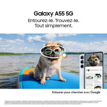 Samsung Galaxy A55 Smartphone 128 Go 5G Bleu