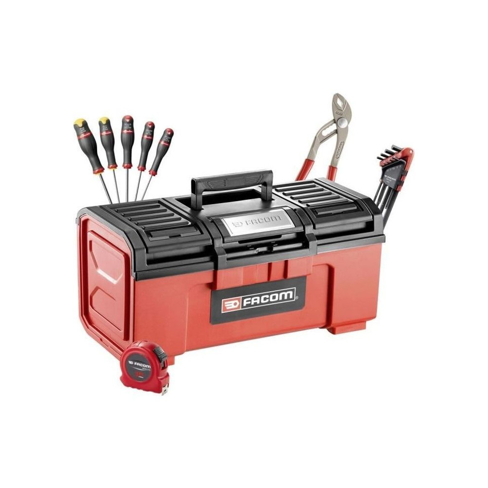 Boite a Outils FACOM - BP.C19NCM1PB - 19 + 16 Outils (Livré avec 5 Tv