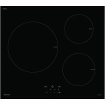 Table de cuisson induction SAUTER - 3 foyers - L60 cm - SI934B - 7200W