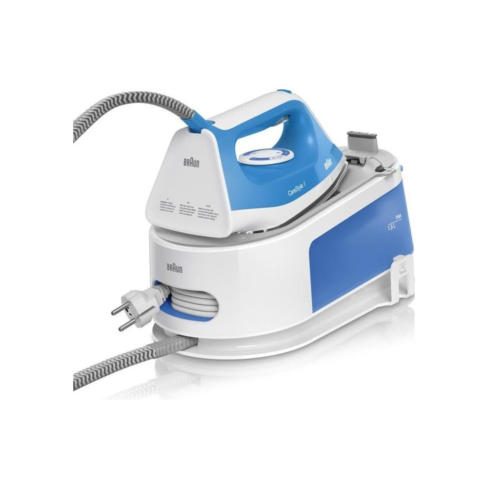 BRAUN IS1012BL - Centrale Vapeur Carestyle 1 - 5,5 bars - Pression Vap
