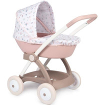 Poussette Landau pour poupée Baby Nurse - Smoby - Avec nacelle et can