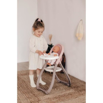 SMOBY - Baby Nurse Chaise haute pour poupon jusqu'a 42cm (non inclus)