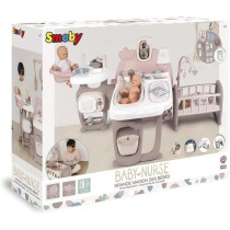 SMOBY - Baby Nurse Grande Maison des Bébés - Cuisine, Salle de Bain