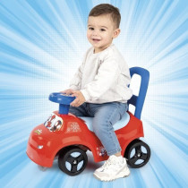 Smoby - Porteur auto enfant 2 en 1 - Spidey - Coffre sous la selle - D