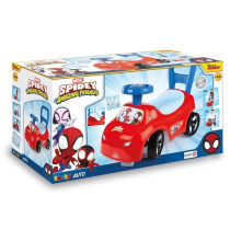 Smoby - Porteur auto enfant 2 en 1 - Spidey - Coffre sous la selle - D
