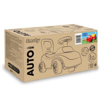 Smoby - Porteur auto enfant 2 en 1 - Peppa Pig - Coffre sous la selle