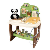 Smoby - Centre Vétérinaire Zoo - 1 peluche Panda - Nombreux accessoi