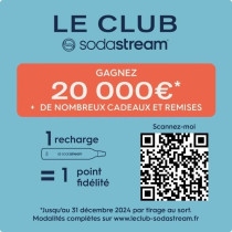 Recharge de gaz supplémentaire 60L originale a visser - SodaStream -