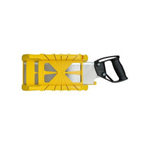 Boite a coupe Holster ABS Plastique + scie a dos integrée STANLEY - 1