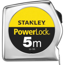 Metre a ruban - STANLEY - 1-33-195 - 5 m x 25 mm - Powerlock Classic A