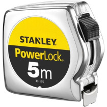 Metre a ruban - STANLEY - 1-33-195 - 5 m x 25 mm - Powerlock Classic A