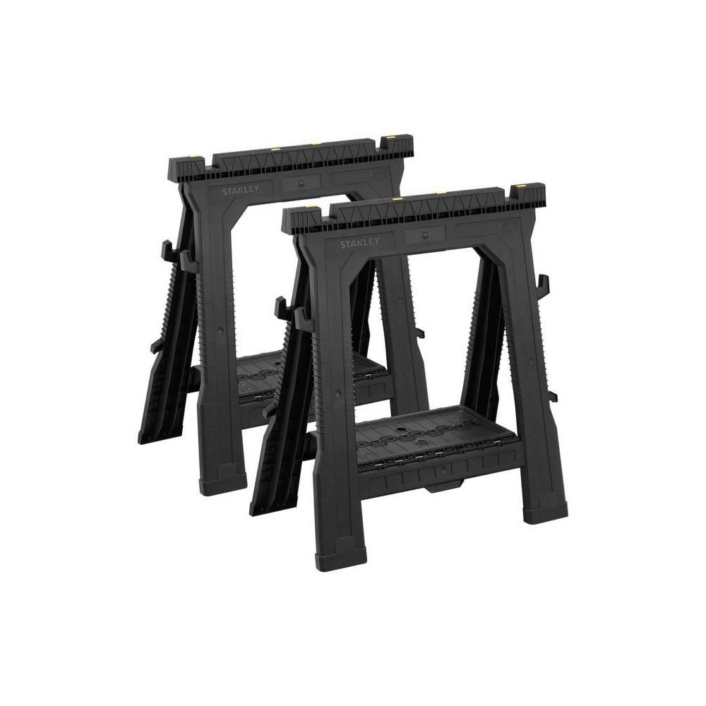 Tréteaux pliables professionnels STANLEY - STST1-70713 - Lot de 2 - 4