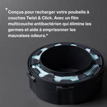 TOMMEE TIPPEE - Recharges pour poubelles a couches - Twist & Click - F