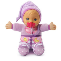 VTECH - Little Love - Mon Bébé a Bercer - Poupée Interactive Rose -