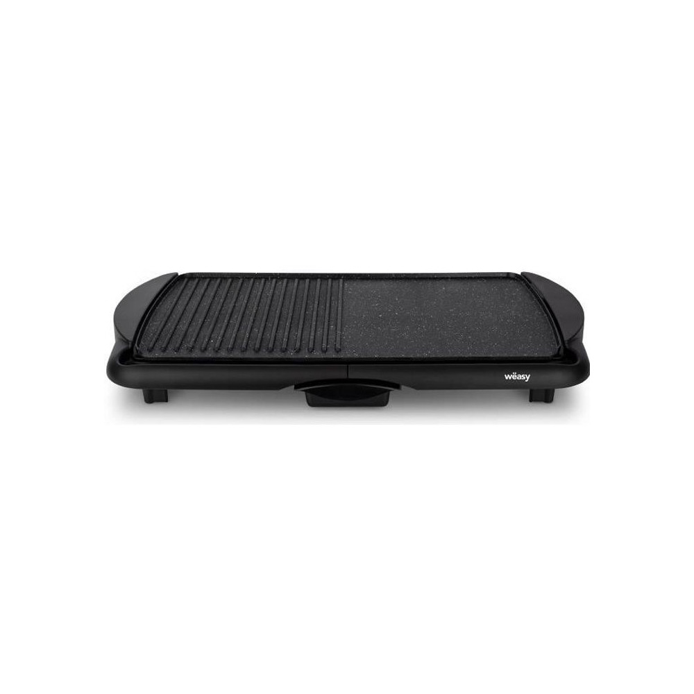 WEASY STO52 Plancha éléctrique 2000W - Plaque effet pierre - 52x27cm
