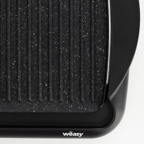 WEASY STO52 Plancha éléctrique 2000W - Plaque effet pierre - 52x27cm