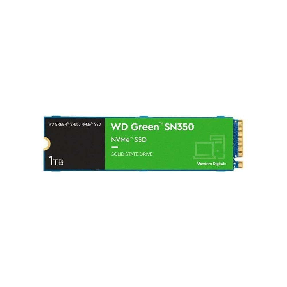 WESTERN DIGITAL - Green SN350 - Disque SSD Interne - 1 To - M.2 - WDS1
