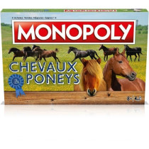 Monopoly Chevaux et Poneys - Winning Moves - Jeu de plateau - Enfant -