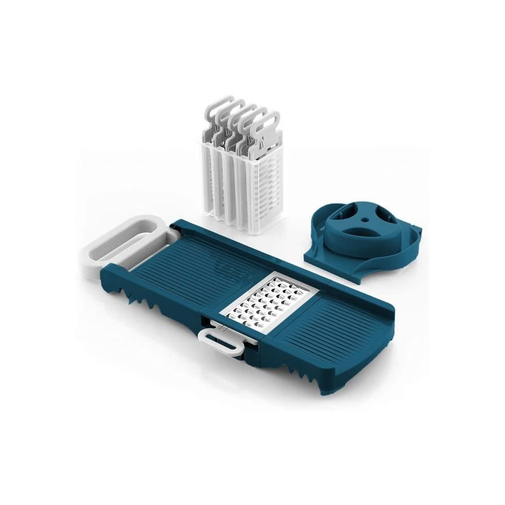 Mandoline pliable - ARTHUR MARTIN - AMM530 - 6 en 1 - 3 Lames de râpe