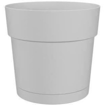 Pot a fleurs et plantes rond CAPRI LARGE - Plastique - Réservoir d'ea