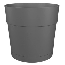 Pot a fleurs et plantes rond CAPRI LARGE - Plastique - Réservoir d'ea