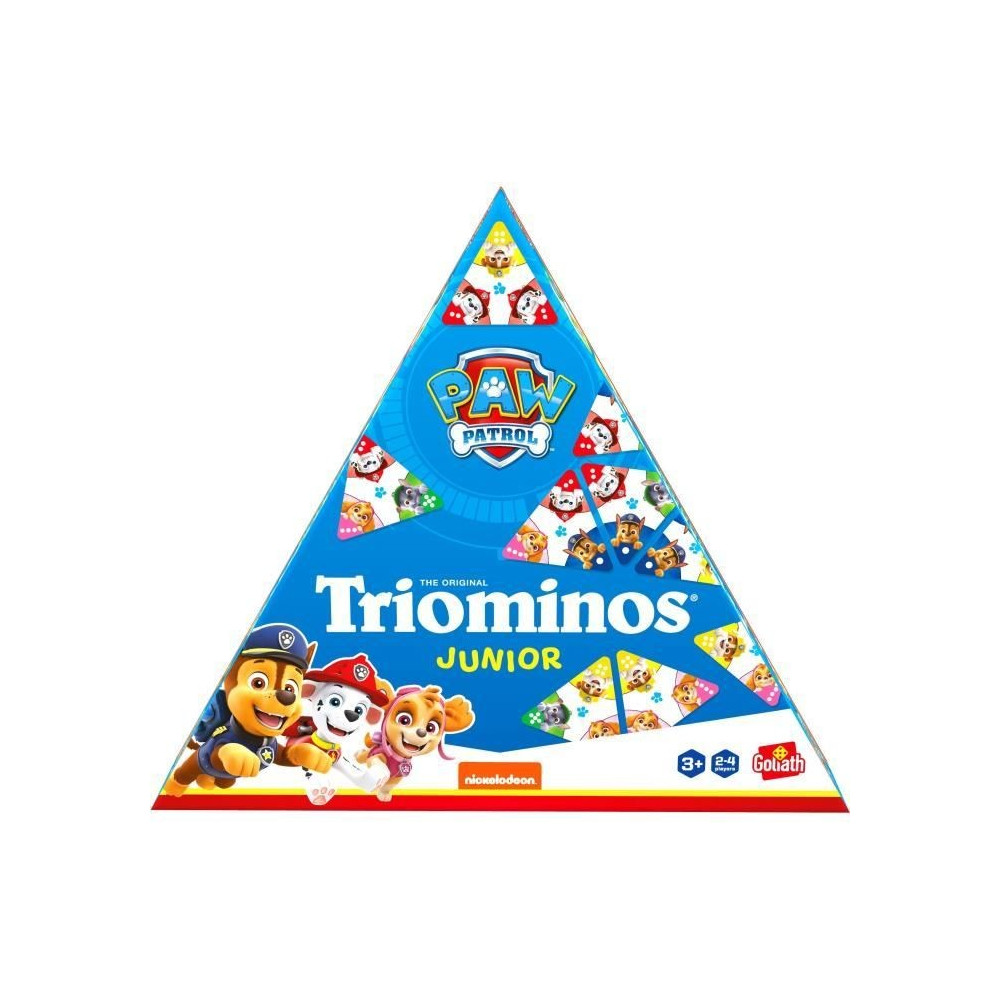 Jeu de société - GOLIATH - Triominos Junior Pat'Patrouille - Dominos