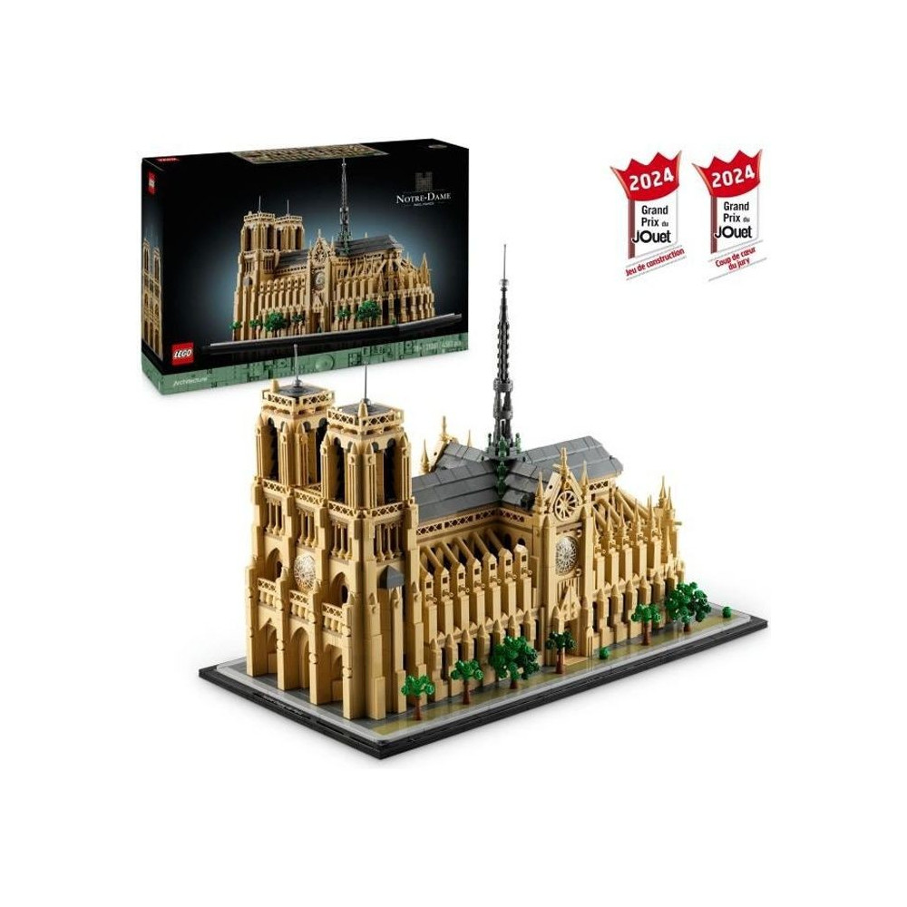LEGO Architecture 21061 Notre-Dame de Paris - Set de Construction pour