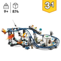 LEGO Creator 31142 Les Montagnes Russes de l'Espace, Jouet avec Fusée