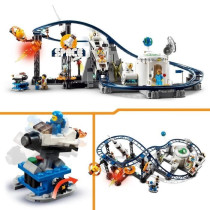 LEGO Creator 31142 Les Montagnes Russes de l'Espace, Jouet avec Fusée