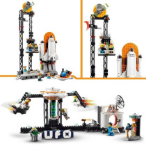 LEGO Creator 31142 Les Montagnes Russes de l'Espace, Jouet avec Fusée