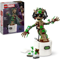 LEGO Marvel 76297 La danse de Bébé Groot, Jouet animé a construire