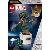 LEGO Marvel 76297 La danse de Bébé Groot, Jouet animé a construire