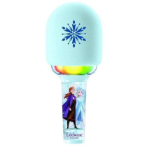 Lexibook - Microphone Karaoke Reine des Neiges - 3 modes et 4 effets s