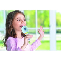 Lexibook - Microphone Karaoke Reine des Neiges - 3 modes et 4 effets s
