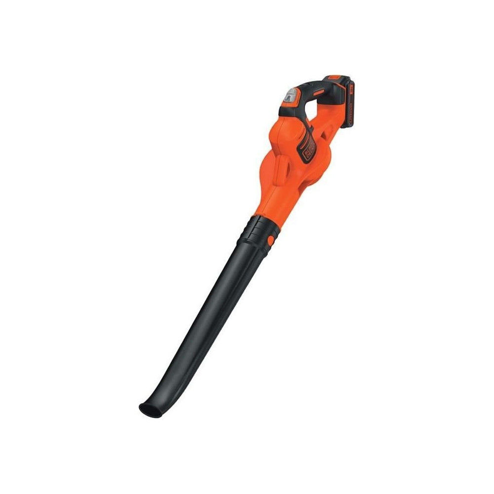 Souffleur sans fil BLACK+DECKER GWC1820PC - 18V avec batterie 2 Ah et