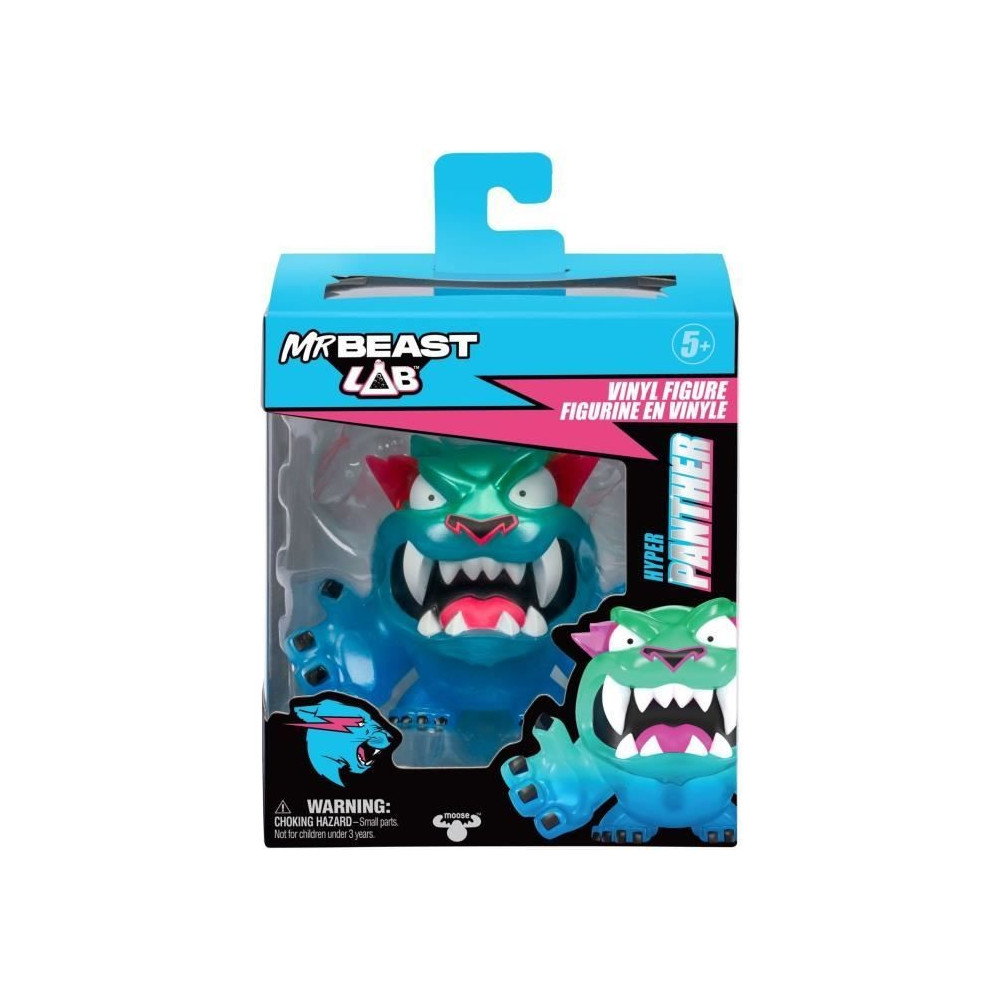 Figurine Vinyle - MOOSE TOYS - Panthere Camo Mr. Beast Lab - 8,8 cm, C