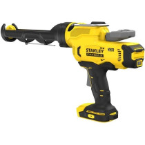 Pistolet a Mastic - STANLEY FATMAX V20 - SFMCE600B-XJ - Lithium 18V -