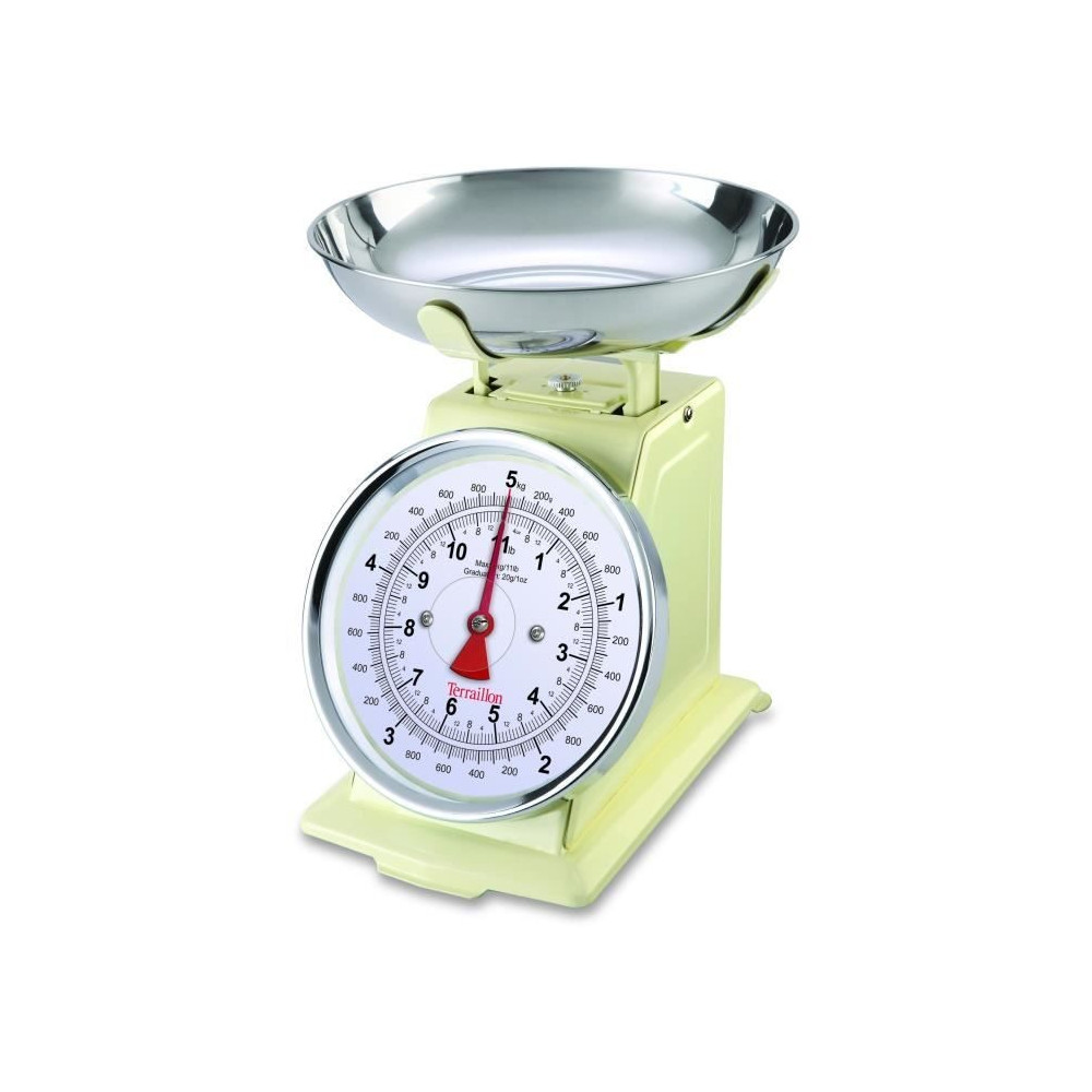Balance de cuisine mécanique - TERRAILLON - TRAD 500 Creme - Portée