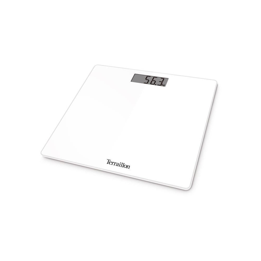 Pese personne électronique Terraillon TSQUARE Blanc - Grand écran LC