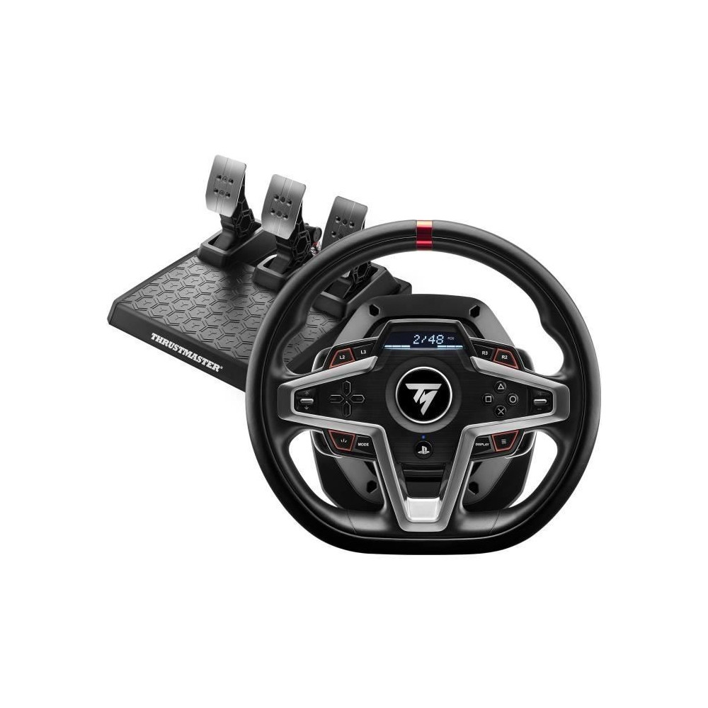 THRUSTMASTER T248 Volant de Course et Pédales Magnétiques, PS5, PS4,