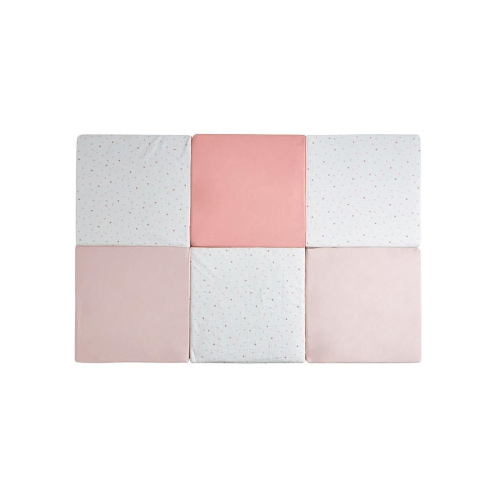Maxi Tapis d'éveil Malin TINEO MON CoeUR 5en1 - Tapis évolutif multi