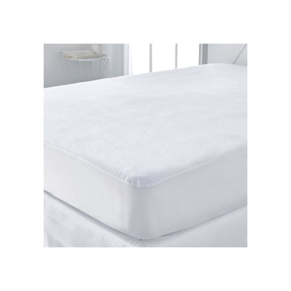 Protege matelas imperméable - TODAY - Essential - 160x200 cm - Lavabl