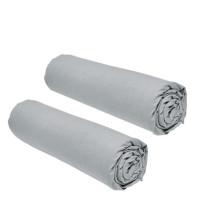 Lot de 2 draps housses TODAY Essential - 140 x 190 cm - 2 personnes -