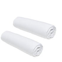 Lot de 2 draps housses TODAY Essential - 140 x 190 cm - 2 personnes -