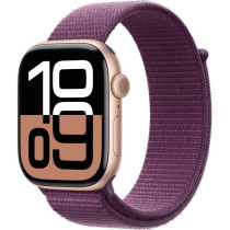 Apple Watch Series 10 GPS - 46mm - Boîtier Rose Gold Aluminium - Brac