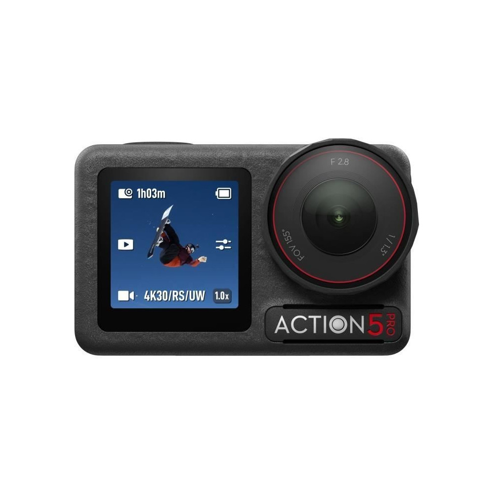 Osmo Action 5 Standard Combo - DJI - CMOS 1/1,3 - Ecran tactile - UHD