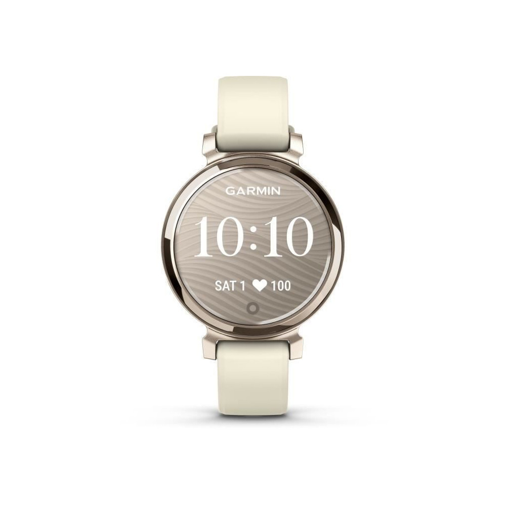 Montre connectée - GARMIN - Lily 2 - 25,4 x 21,3 mm - Cream Gold avec