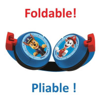 PAT' PATROUILLE - Casque 2 en 1 Bluetooth - Filaire confortable et pli