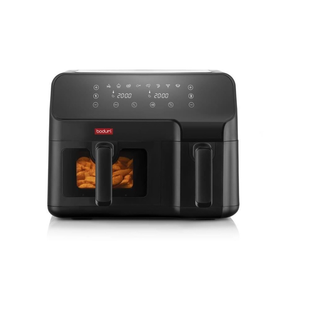 Friteuse sans huile - BODUM - Double compartiment 3,2L et 5,1L - 2700